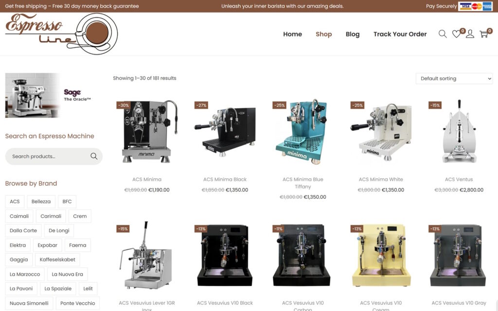 Espresso Line