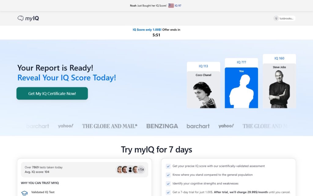 Review MyIQ