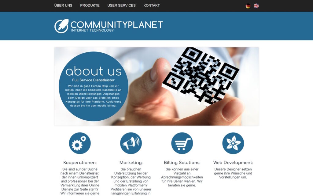CommunityPlanet BV Startseite