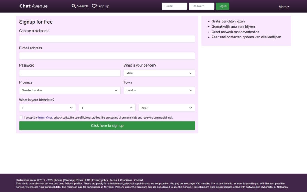 Review ChatAvenue.co
