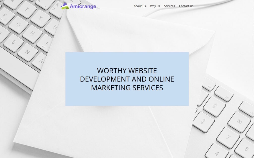Review Аmic Rаnge Ltd landig page